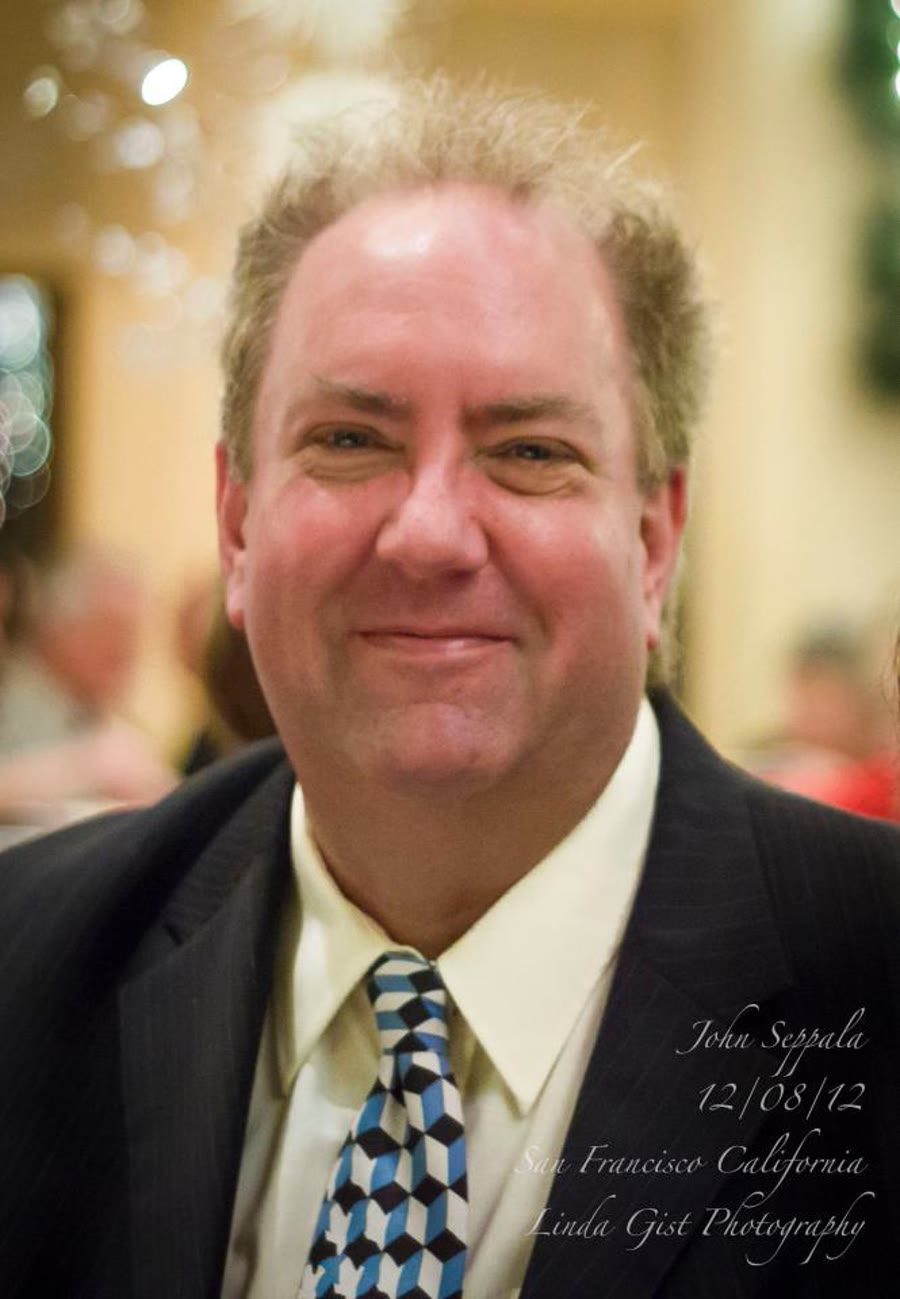 Portrait of John Seppala smiling, San Francisco, December 2012